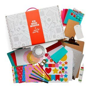 Kid Made Modern clipboard collage kit NIB